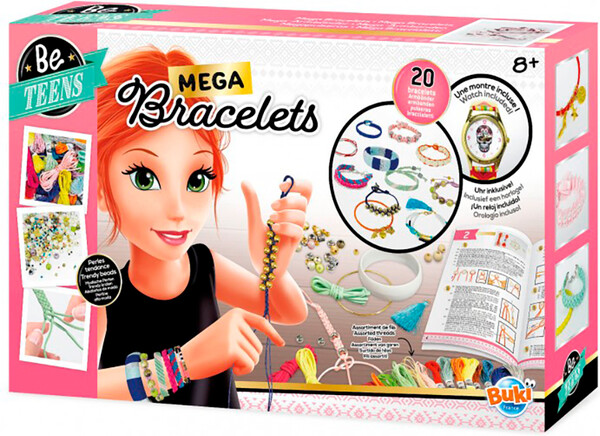 Buki Mega Bracelets (be teens) (fr/en) (Be Teens) 3700802101567