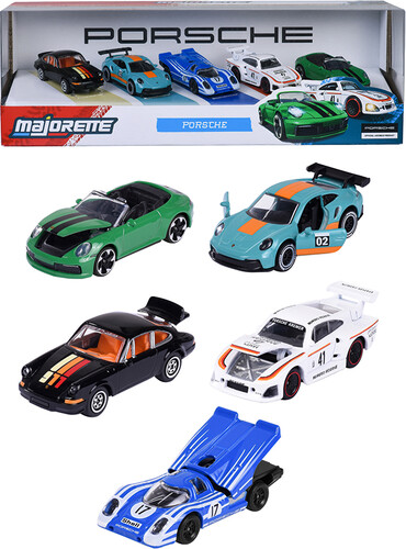 Majorette majorette - coffret cadeau 5 pièces porsche 3467452077597