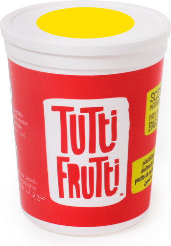 Tutti Frutti Pâte à modeler 1kg jaune (fr/en) 061404015526