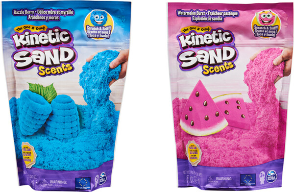 Kinetic Sand Kinetic Sand - recharge 8 oz sac de sable parfumé aux fruits 681147019645