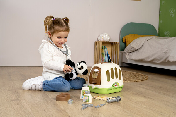 Smoby Mallette de vétérinaire Panda 3032163403036