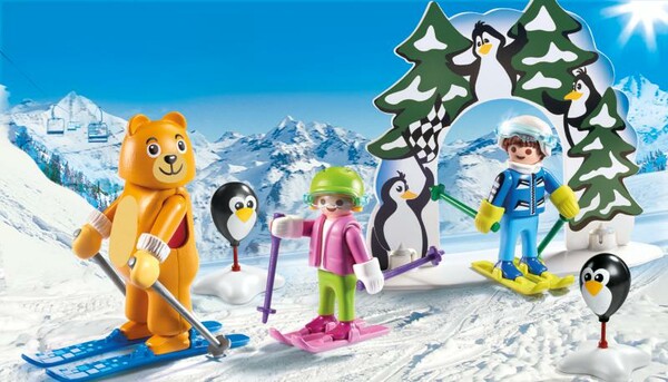 Playmobil Playmobil 9282 Moniteur de ski avec enfants 4008789092823