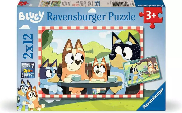 Ravensburger casse-tête Casse-tête 12x2 Bluey 4005555041115
