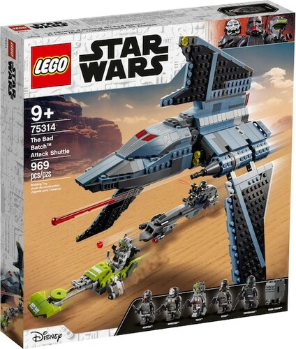 LEGO LEGO 75314 Star Wars La navette d’attaque du Bad Batch™ 673419340762