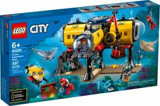 LEGO LEGO 60265 La base d'exploration océanique 673419319331