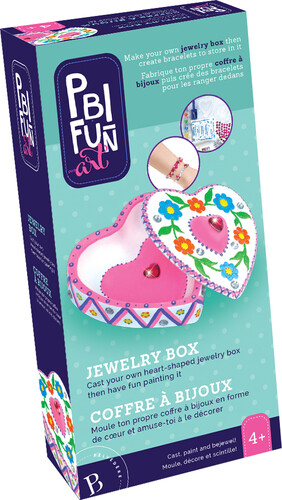 PBI Fun Art Créer un coffre à bijoux, boîte à bijoux (fr/en) 727565010120