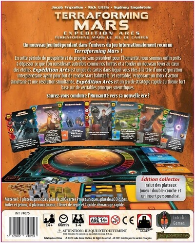 Intrafin Games Terraforming Mars (fr) Expédition Ares 5425037740753