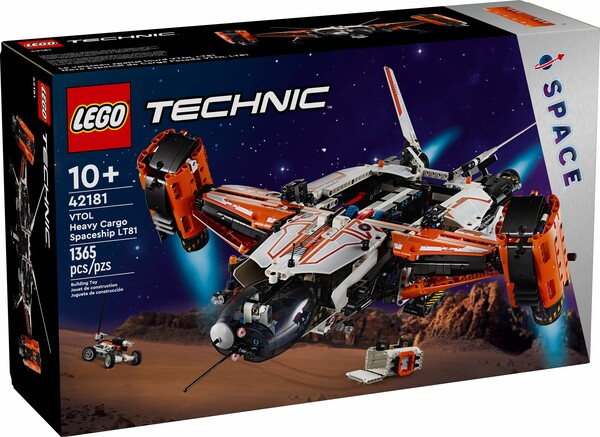 LEGO LEGO 42181 Le vaisseau spatial cargo VTOL LT81 673419389235