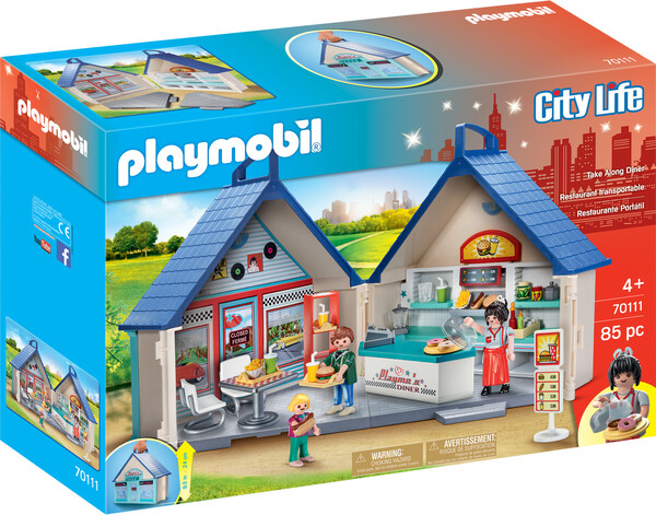 Playmobil Playmobil 70111 Restaurant transportable 4008789701114