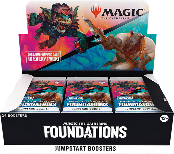 Wizards of the Coast MTG Foundations - Jumpstart Booster Box 195166251653