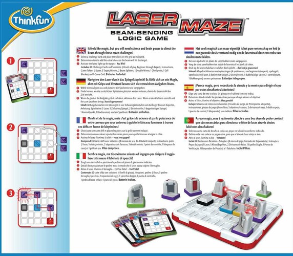 ThinkFun Laser Maze (fr/en) 4005556763405