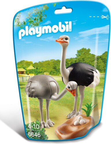 Playmobil Playmobil 6646 Autruches et nid en sac (juil 2016) 4008789066466