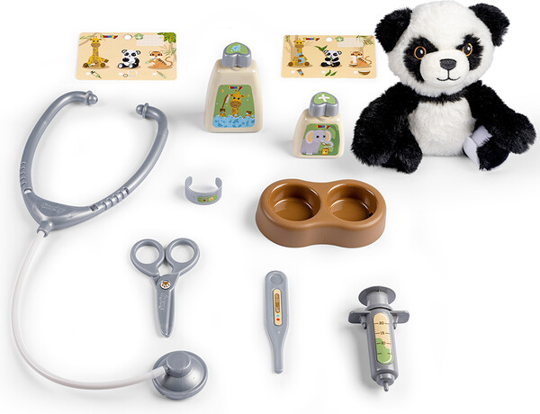Smoby Mallette de vétérinaire Panda 3032163403036