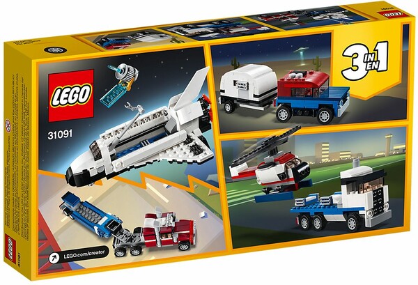 LEGO LEGO 31091 Creator Le transporteur de navette 673419302128