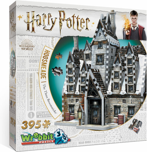 Wrebbit Casse-tête 3D Harry Potter Pré-Au-Lard Les Trois Balais (395pcs) 665541010125