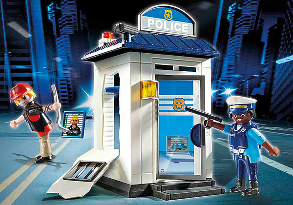 Playmobil Playmobil 70498 Starter Pack Bureau de police (janvier 2021) 4008789704986