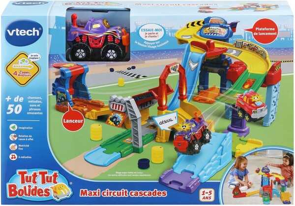 VTech VTech Tut Tut Bolides Maxi circuit cascades + Diego, super turbo (fr) 3417765405051