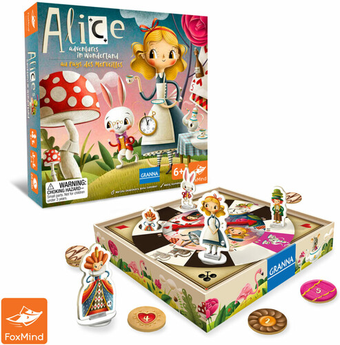 FoxMind Alice au pays des merveilles (fr/en) 842710002079
