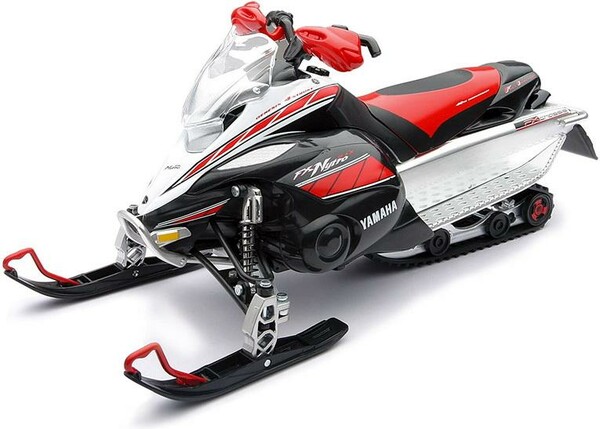 New-Ray Toys Motoneige Yamaha 1:12 Rouge 093577428933