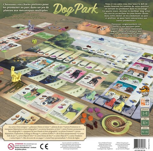 Lucky Duck Games Dog Park (fr) base 787790619796
