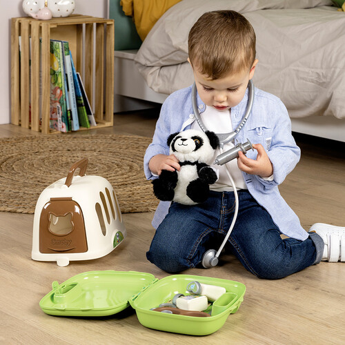 Smoby Mallette de vétérinaire Panda 3032163403036