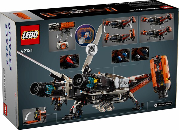 LEGO LEGO 42181 Le vaisseau spatial cargo VTOL LT81 673419389235
