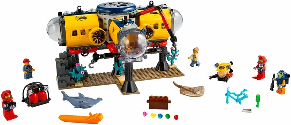 LEGO LEGO 60265 La base d'exploration océanique 673419319331