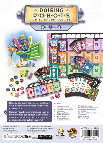 Lucky Duck Games Raising Robots (fr) base 