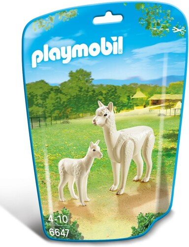 Playmobil Playmobil 6647 Alpaga et son petit en sac (juil 2016) 4008789066473