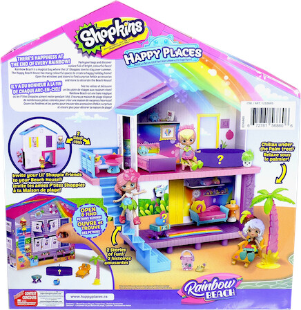 Shopkins Happy Places Shopkins Happy Places série 5 ensemble de jeu maison de plage endroits heureux 672781568606