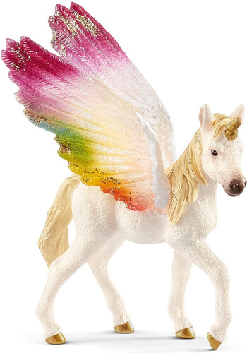 Schleich Schleich 70577 Licorne ailée arc-en-ciel, poulain 4059433573847