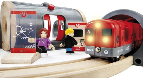 Brio Train Brio Train en bois Circuit métro 33513 7312350335132