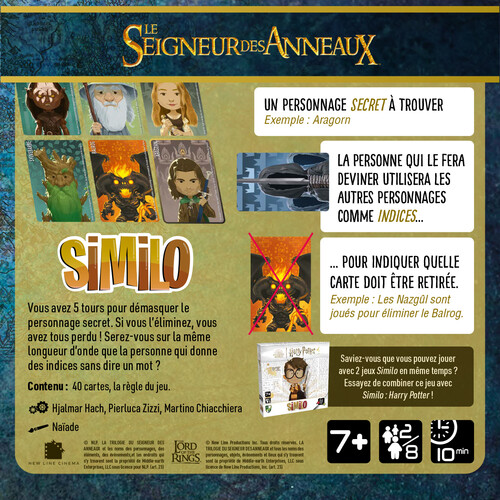 Gigamic Similo - Le Seigneur des Anneaux (fr) 3421272890811