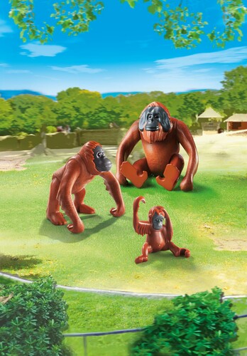 Playmobil Playmobil 6648 Famille de orangs-outangs en sac (juil 2016) 4008789066480