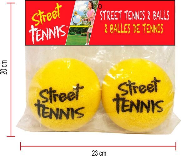 Street tennis - Ensemble de 2 balles 768563835223
