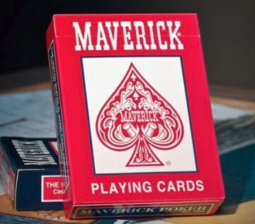 Bicycle Cartes à jouer - maverick standard index 041187012059