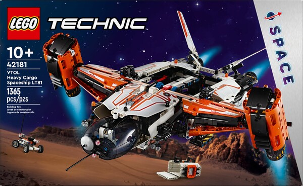 LEGO LEGO 42181 Le vaisseau spatial cargo VTOL LT81 673419389235