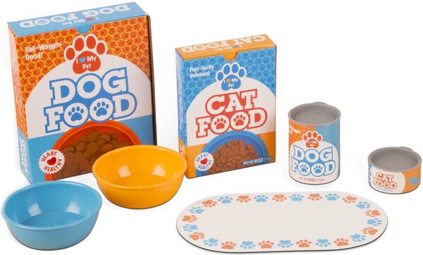 Melissa & Doug Gâteries pour animaux de compagnie, chien et chat en peluche Melissa & Doug 8567 000772185677