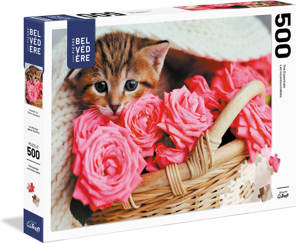 Trefl Casse-tête 500 Chaton romantique 061152701801