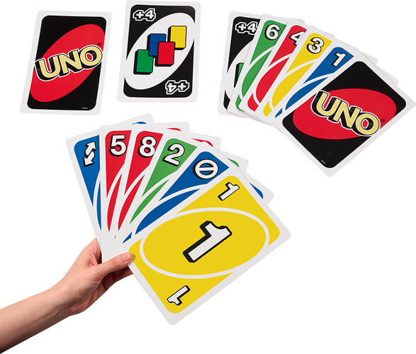 Mattel jeu uno géant 887961906905