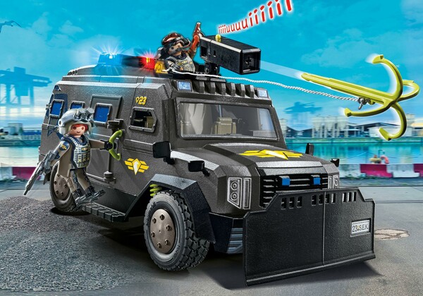 Playmobil Playmobil 71144 Police unité spéciale Vehicule tout-terrain 4008789711441
