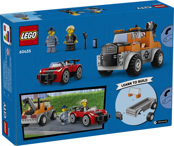 LEGO LEGO 60435 Le remorquage et la réparation de la voiture de sport 673419390217