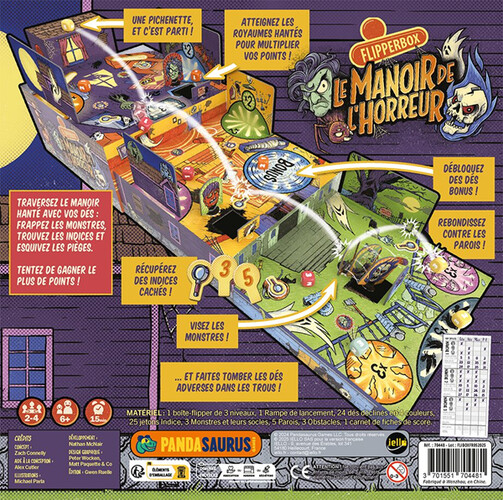 iello FlipperBox Le Manoir de l'Horreur (fr) 3701551704481
