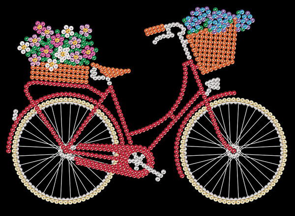 Sequin Paillette Sequin Art bicyclette (paillettes) 5013634017165