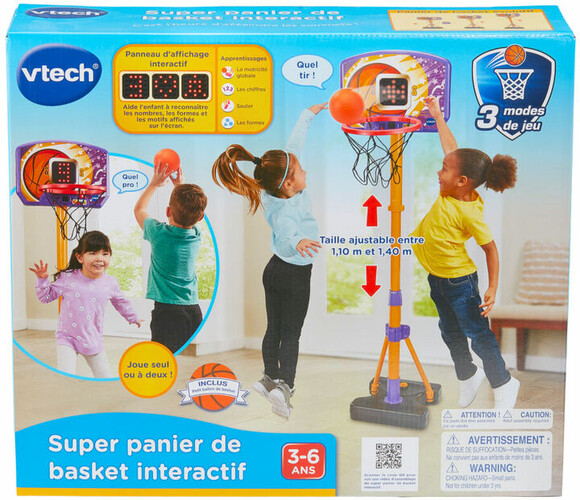 VTech Vtech - Super panier de basket interactif (fr) 3417765714054
