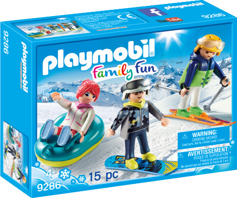 Playmobil Playmobil 9286 Vacanciers aux sports d'hiver 4008789092861