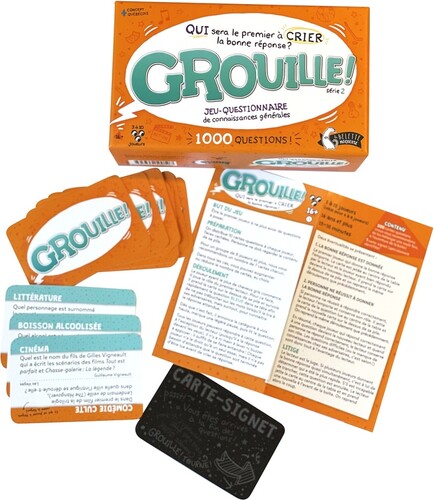 La belette moqueuse Grouille ! (fr) 2 - jeu questionaire 305399500507