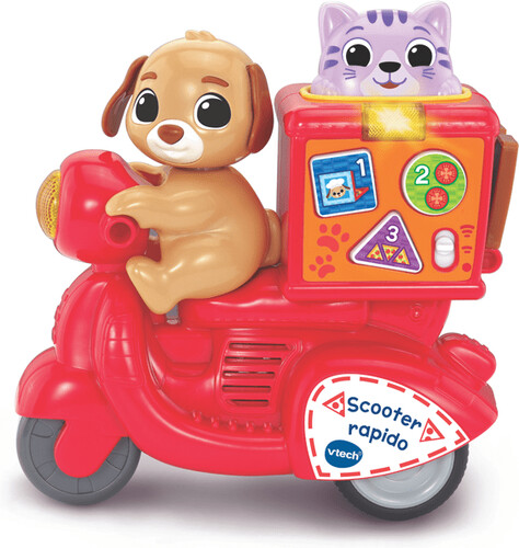 VTech Vtech Presse et Roule Scooter rapido (fr) 3417765866050