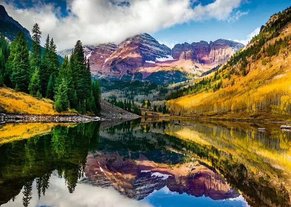 Ravensburger casse-tête Casse-tête 1000 Aspenolorado 4005555002550