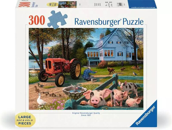 Ravensburger casse-tete Casse-tête 300 Large Country Life 4005555014812
